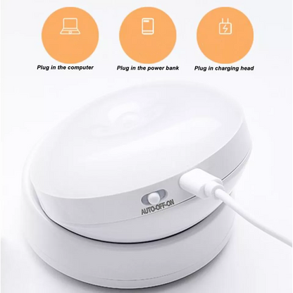 Lumière à capteur de mouvement LED pour usage intérieur