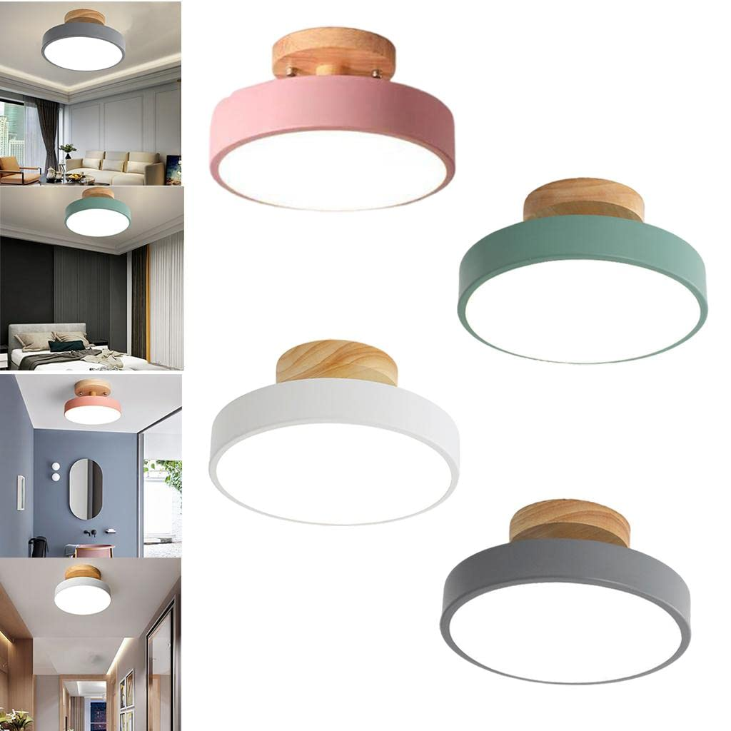 Vibrant Semi-Flush LED Ceiling Lights for Stylish Illumination in Any Room – Energy-Efficient and Colourful Designs