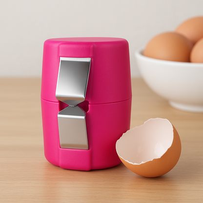 Outil de cuisine pour casser les œufs en acier inoxydable