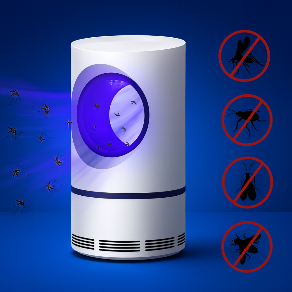 Lampe électrique anti-insectes lumière UV piège à moustiques intérieur extérieur