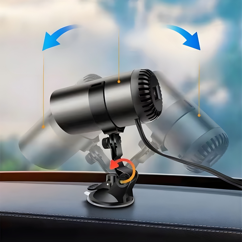 Electric Space Heater Portable 12V Car Defroster Fan Heater