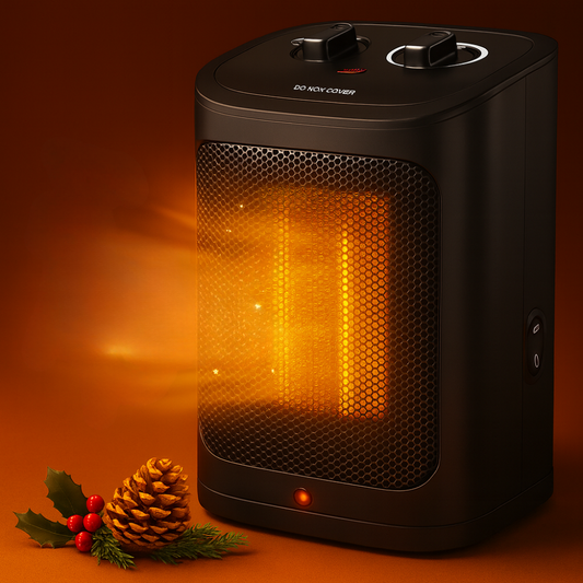 Electric Space Heater Portable 1500W Ceramic Indoor Heater Fast Heating