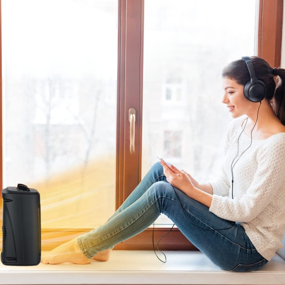 Elektryczny przenośny ceramiczny ogrzewacz pokojowy 1500W