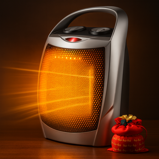 Electric Space Heater Portable Ceramic PTC Fast Heating Indoor Desktop