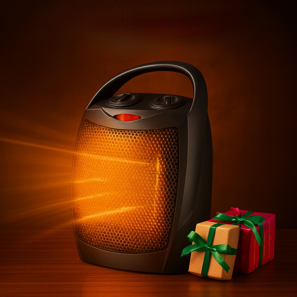 Electric Space Heater Portable Ceramic PTC Fast Heating Indoor Desktop