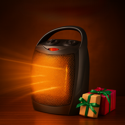 Electric Space Heater Portable Ceramic PTC Fast Heating Indoor Desktop