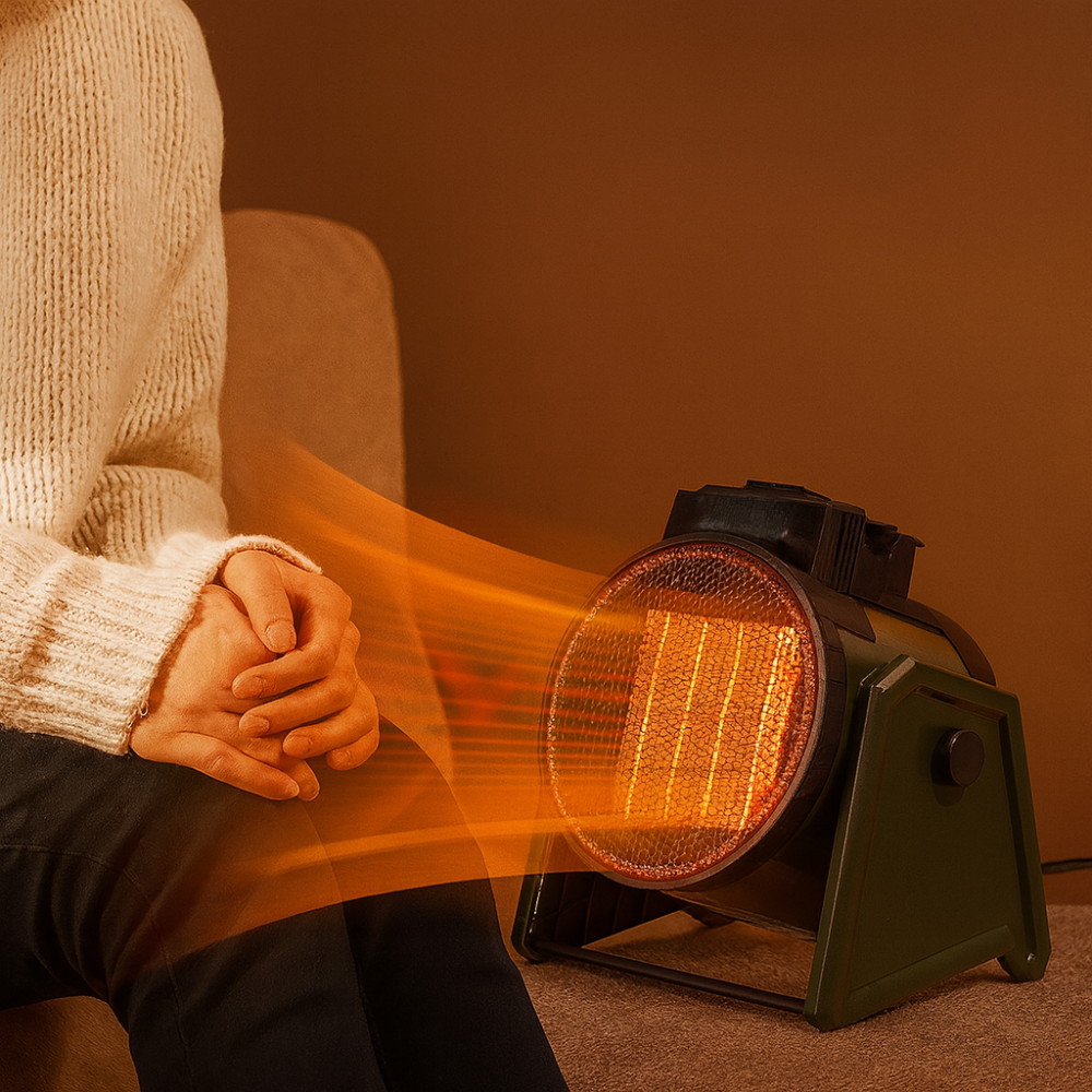 Thermostat de chauffage électrique portable pour serre