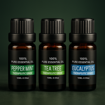 Ensemble d'huiles essentielles pure plante aromathérapie diffuseur massage 10ml