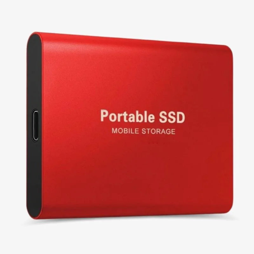 Externe SSD-Festplatte Aluminium Tragbarer Speicher