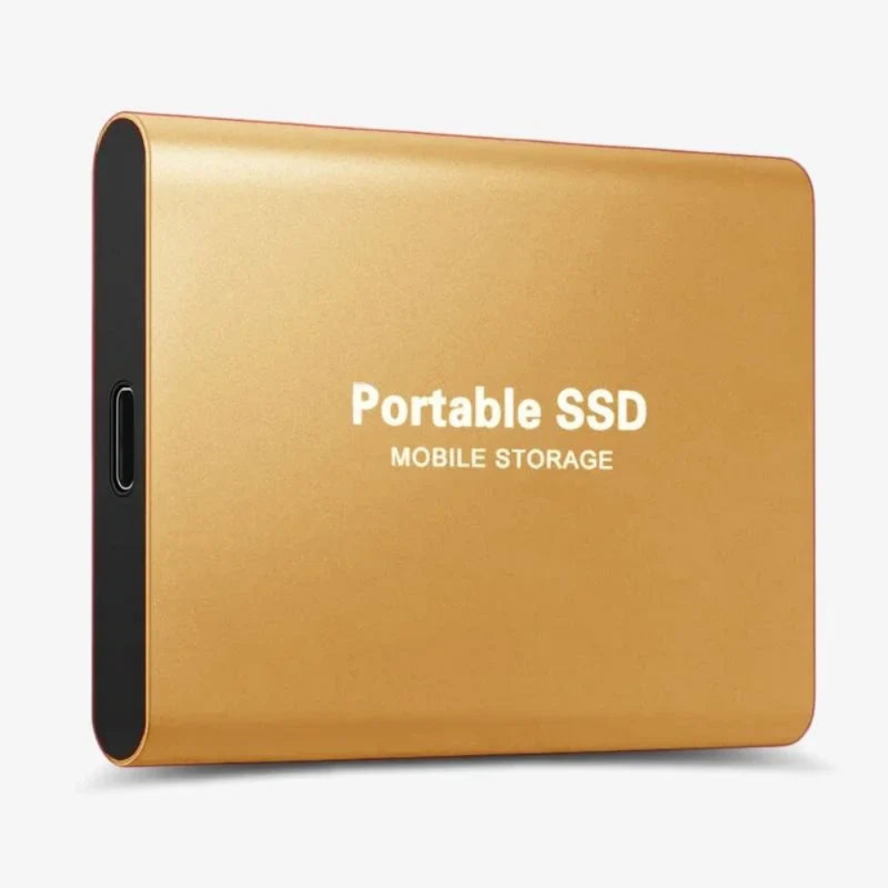 Externe SSD-Festplatte Aluminium Tragbarer Speicher