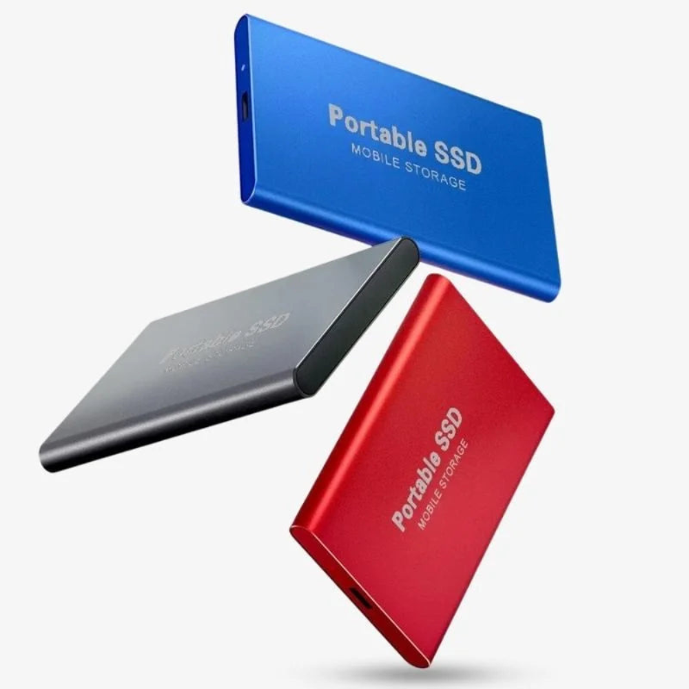Unidad SSD externa de aluminio almacenamiento portátil