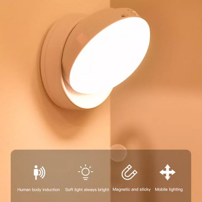 Lumière à capteur de mouvement LED pour usage intérieur