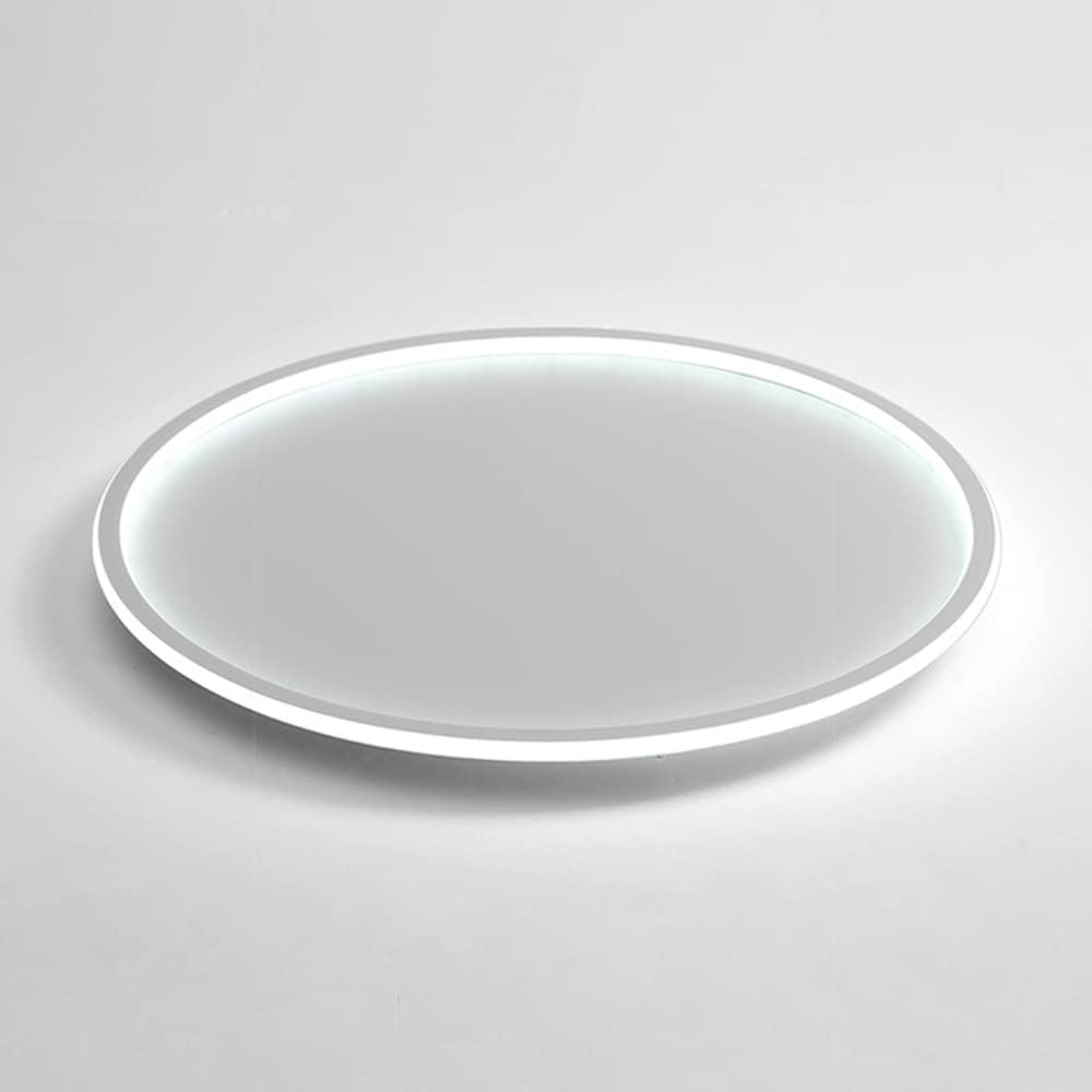 Nordic Style Round LED Ceiling Light Fixture - Modern Disc Design for Elegant Home Illumination and Energy Efficiency