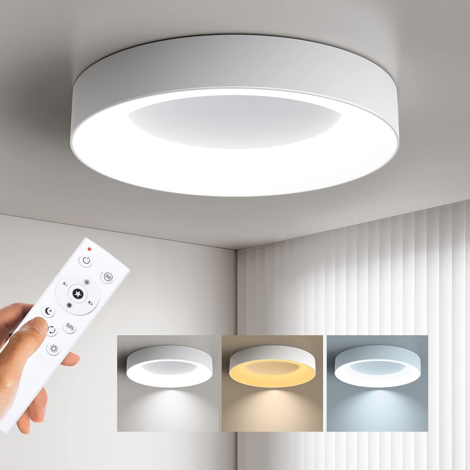 Vibrant and Stylish LED Ceiling Lights for a Colourful Home Ambience – Energy-Efficient, Modern Design for Every Room