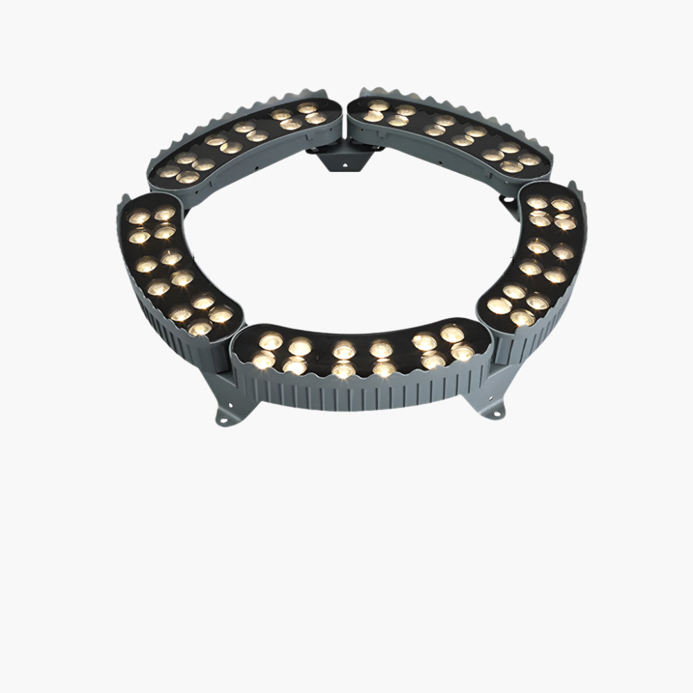 Outdoor Lighting Ring for Tree Illumination