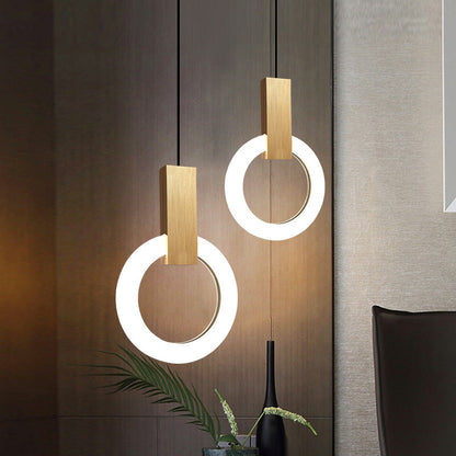 Pendant Light Modern LED Ring Ceiling Lamp