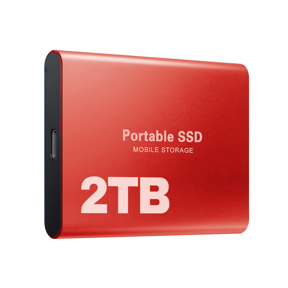Disque dur externe SSD portable 2TB Stockage compact rapide Meilleure qualité