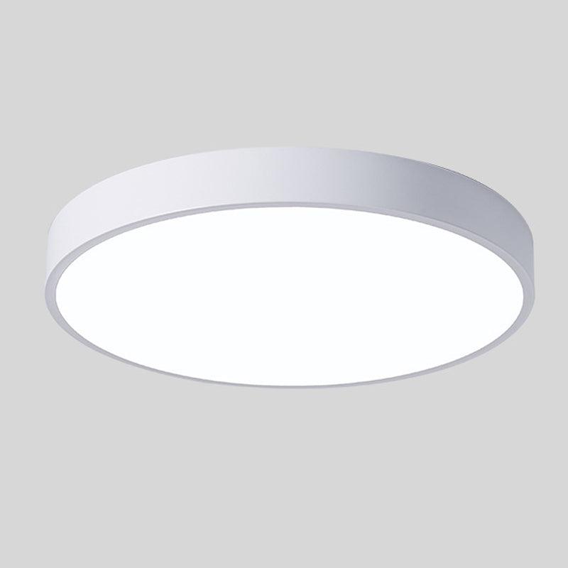 Ceiling light wood LED modern flush mount