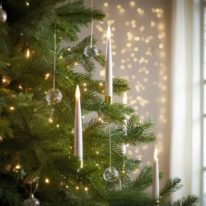 Lumières de bougie sans flamme pour arbre de Noël à LED avec télécommande