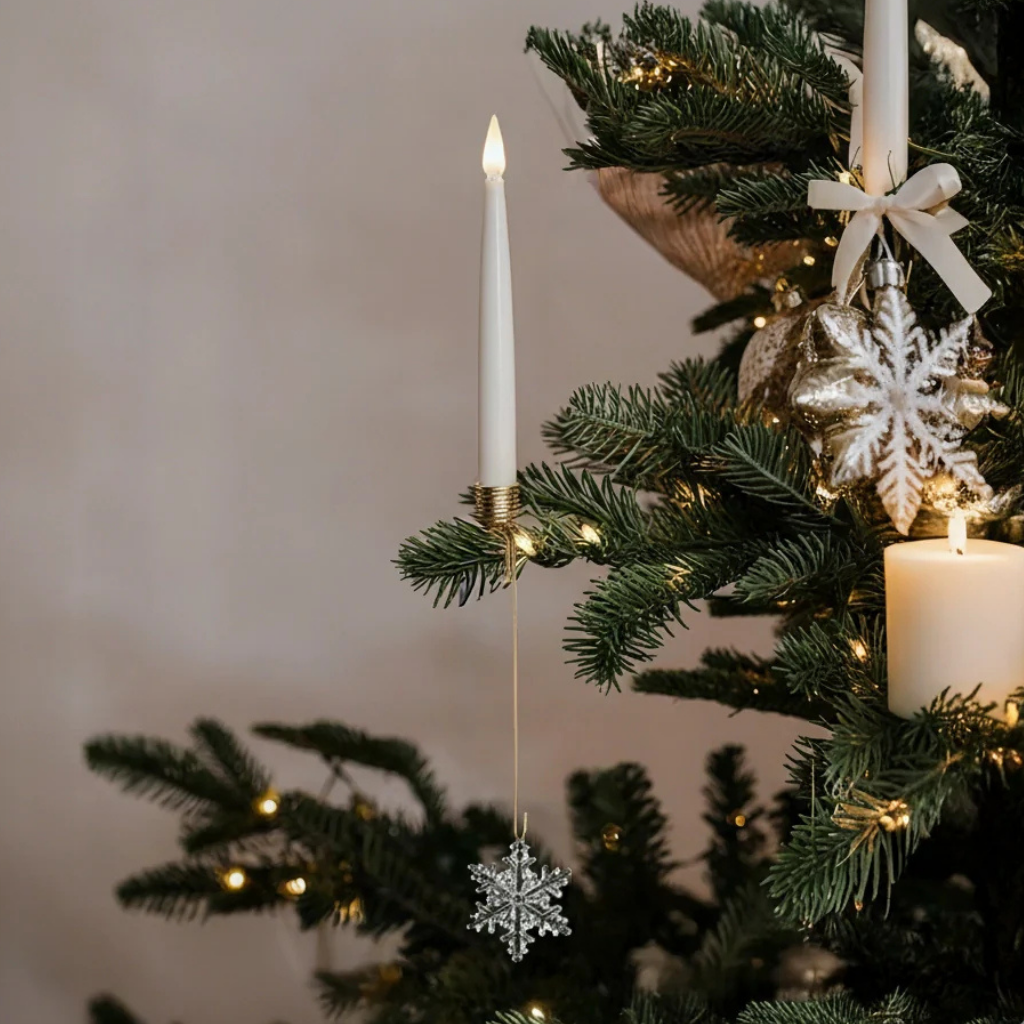 Lumières de bougie sans flamme pour arbre de Noël à LED avec télécommande