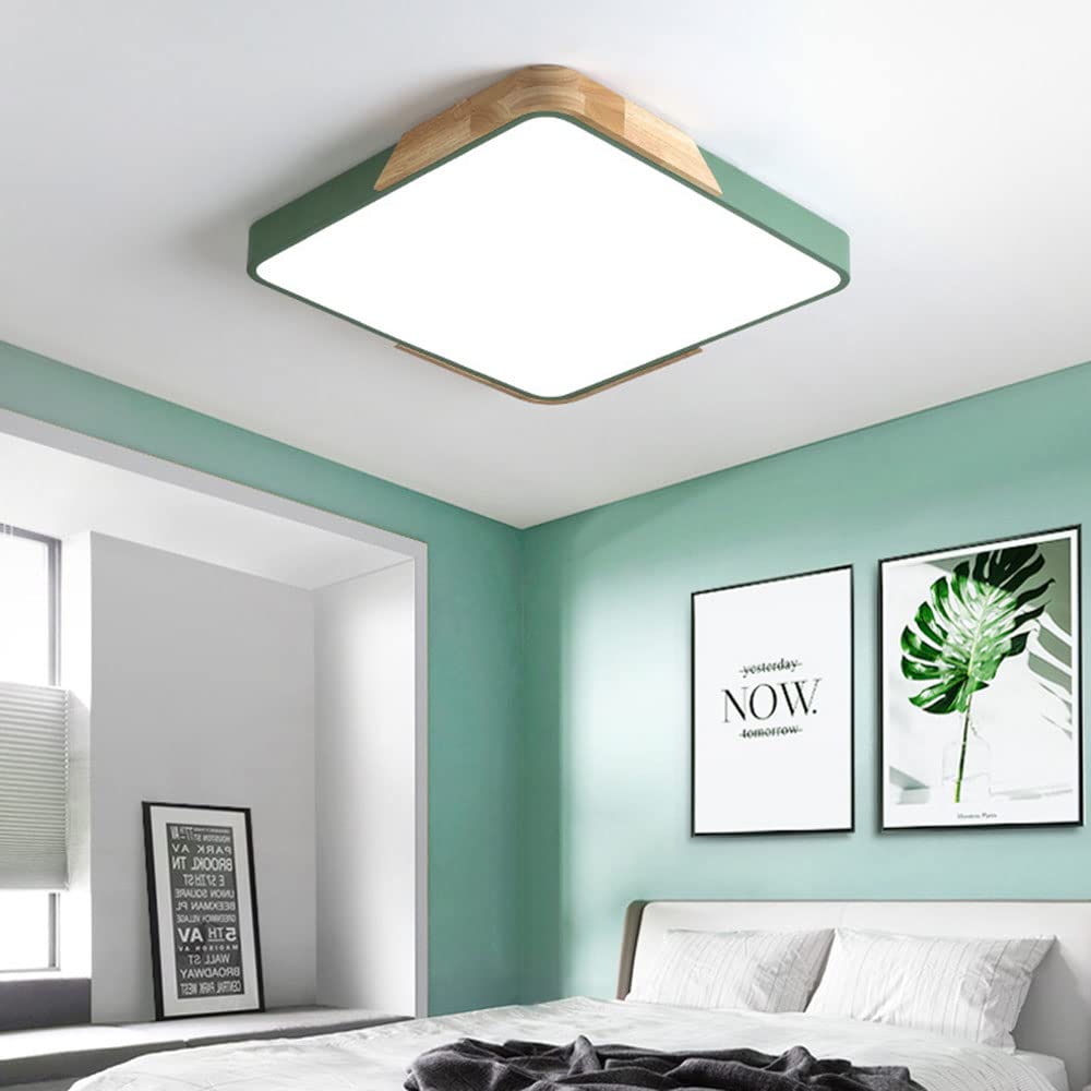 Vibrant Square Ceiling Lights - Colourful and Simple Design for Brightening Up Any Room with Style and Elegance