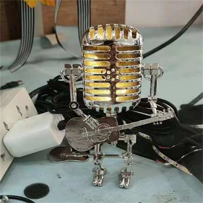 Tischlampe Industriell Metall Roboter Schreibtischlampe