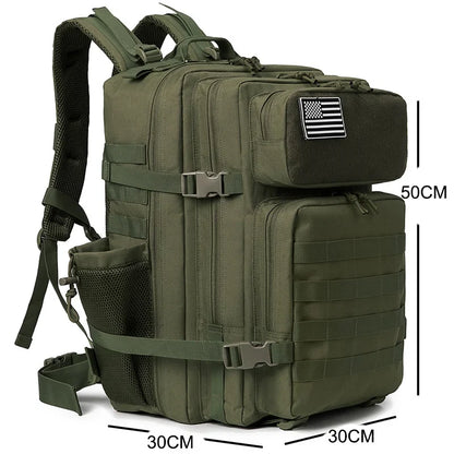 Backpack Military Tactical 50L Outdoor Rucksack