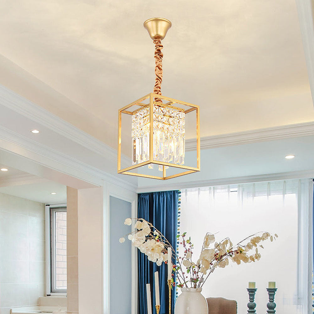 Elegant Modern Luxury Crystal Pendant Light Fixture for Stylish Home Décor and Ambient Illumination