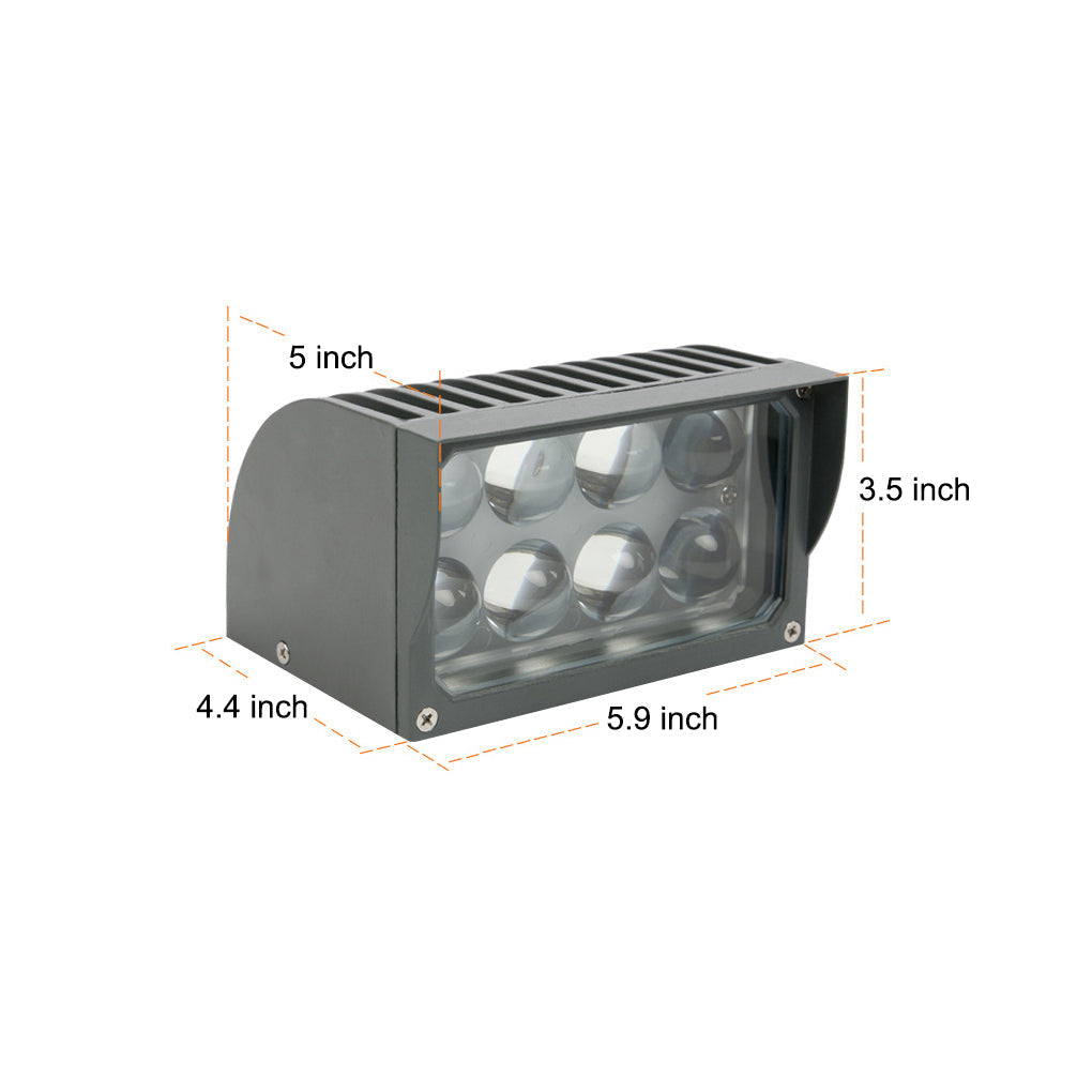 Applique murale extérieure moderne étanche projecteur LED