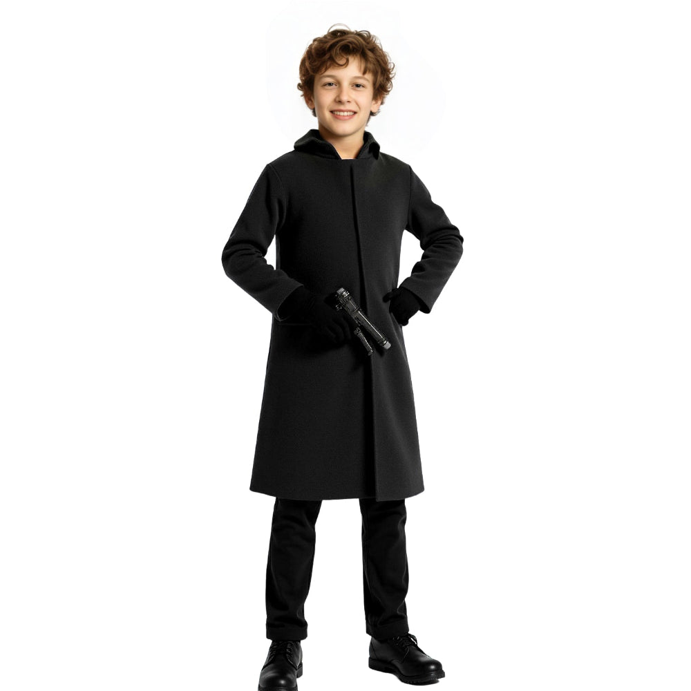 Halloween Cosplay Front Man Polyester Outfit Kids Game Guard Costume