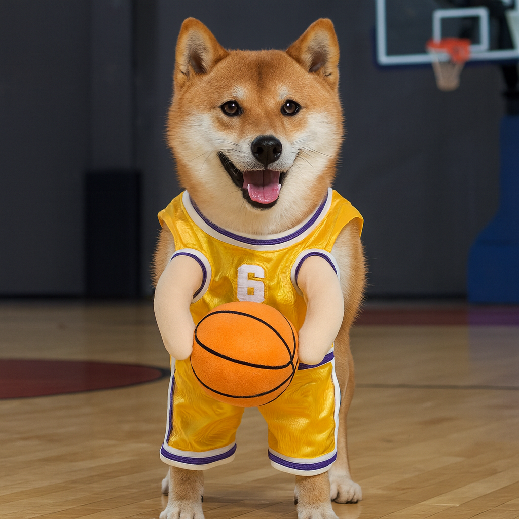 Disfraz de perro de Halloween traje de baloncesto