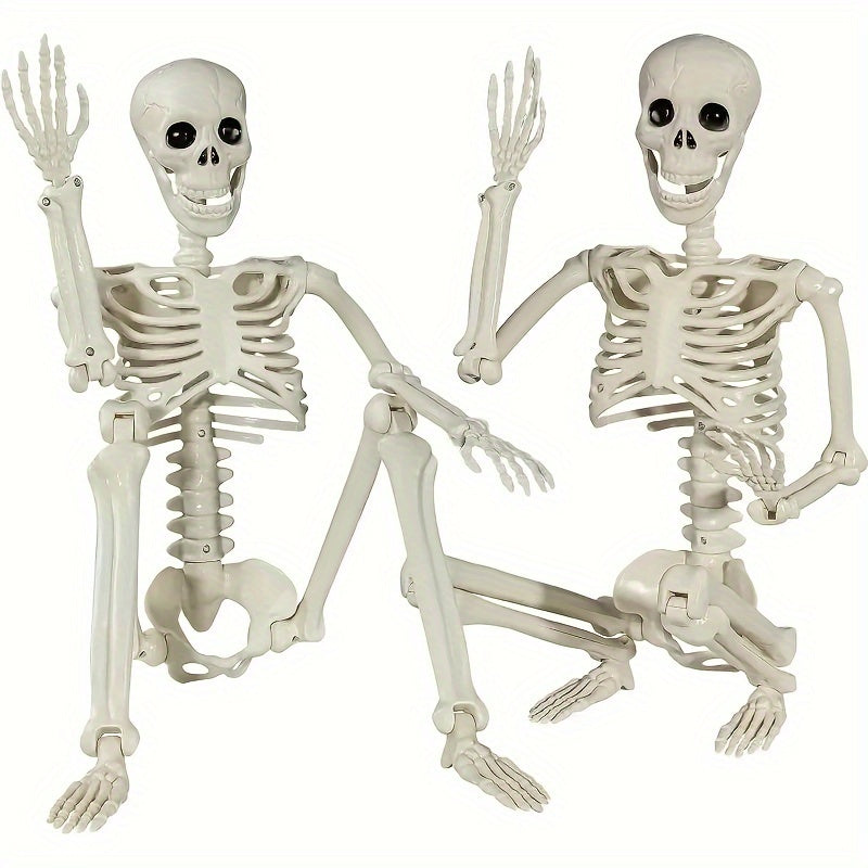 Set de decoración de esqueleto de plástico para Halloween
