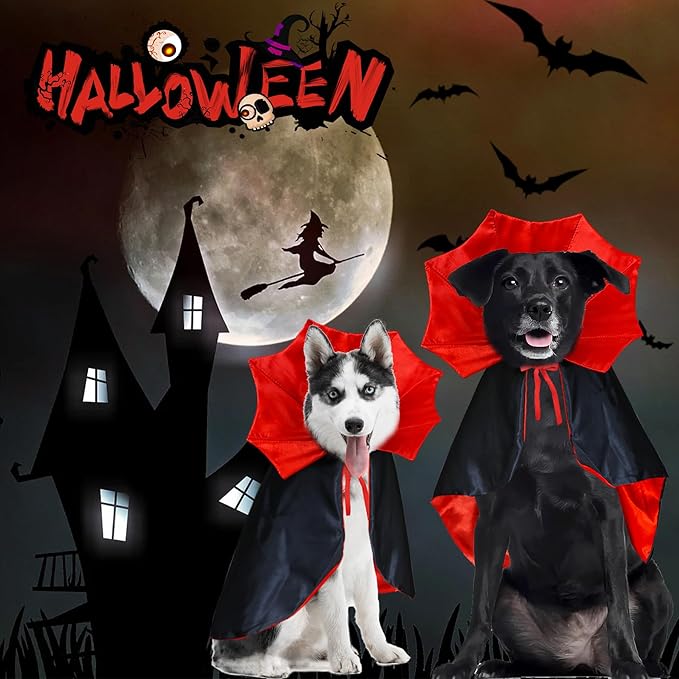 Spooky Vampire Costume for Dogs - Image 5