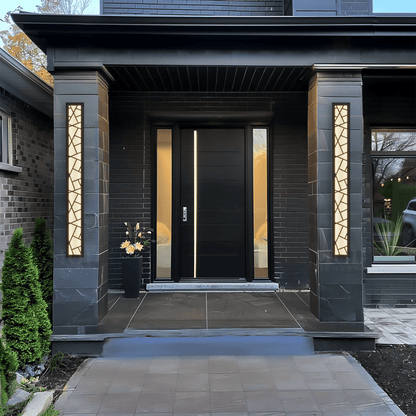 Applique murale moderne panneau LED extérieur