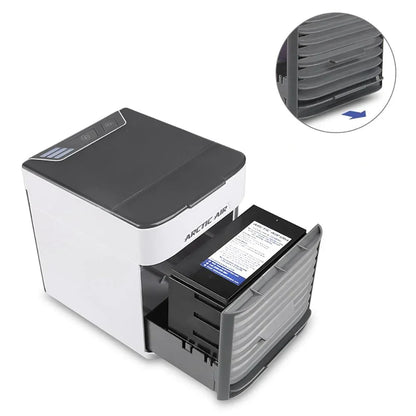 Portable Air Cooler Fan with Purifier Light