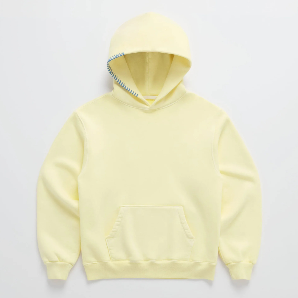 Unisex Übergroßer Hoodie Baumwollfleece Streetwear