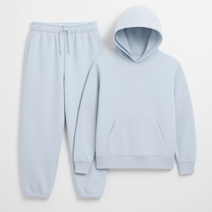 Unisex Übergroßer Hoodie Baumwollfleece Streetwear