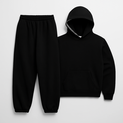 Unisex Übergroßer Hoodie Baumwollfleece Streetwear