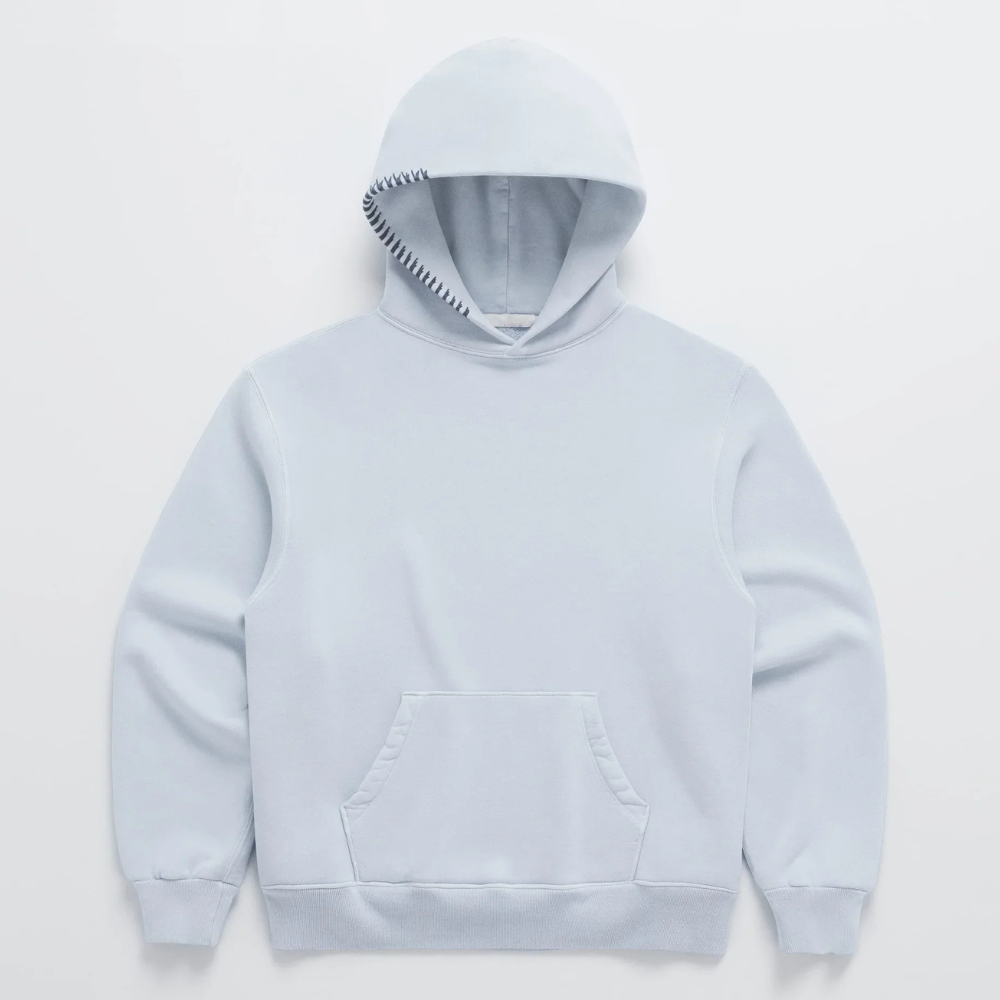 Unisex Übergroßer Hoodie Baumwollfleece Streetwear