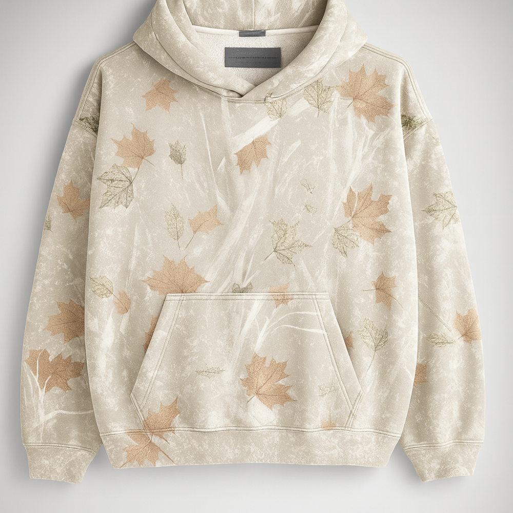 Unisex Tarnfleck Fleece Kapuzenpullover Sweatshirt Pullover Kapuze