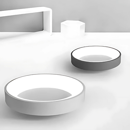 Minimalistyczna lampa sufitowa LED okrągła