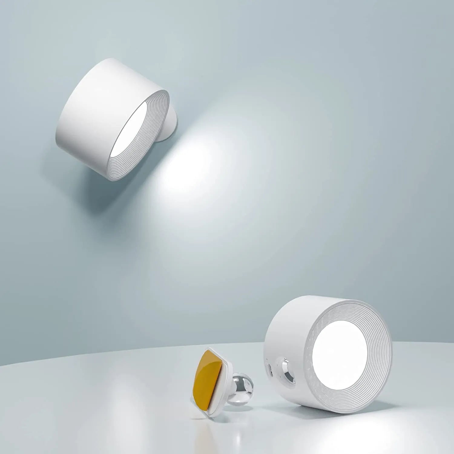 Wandleuchte kabellos verstellbar wiederaufladbar LED Lampe