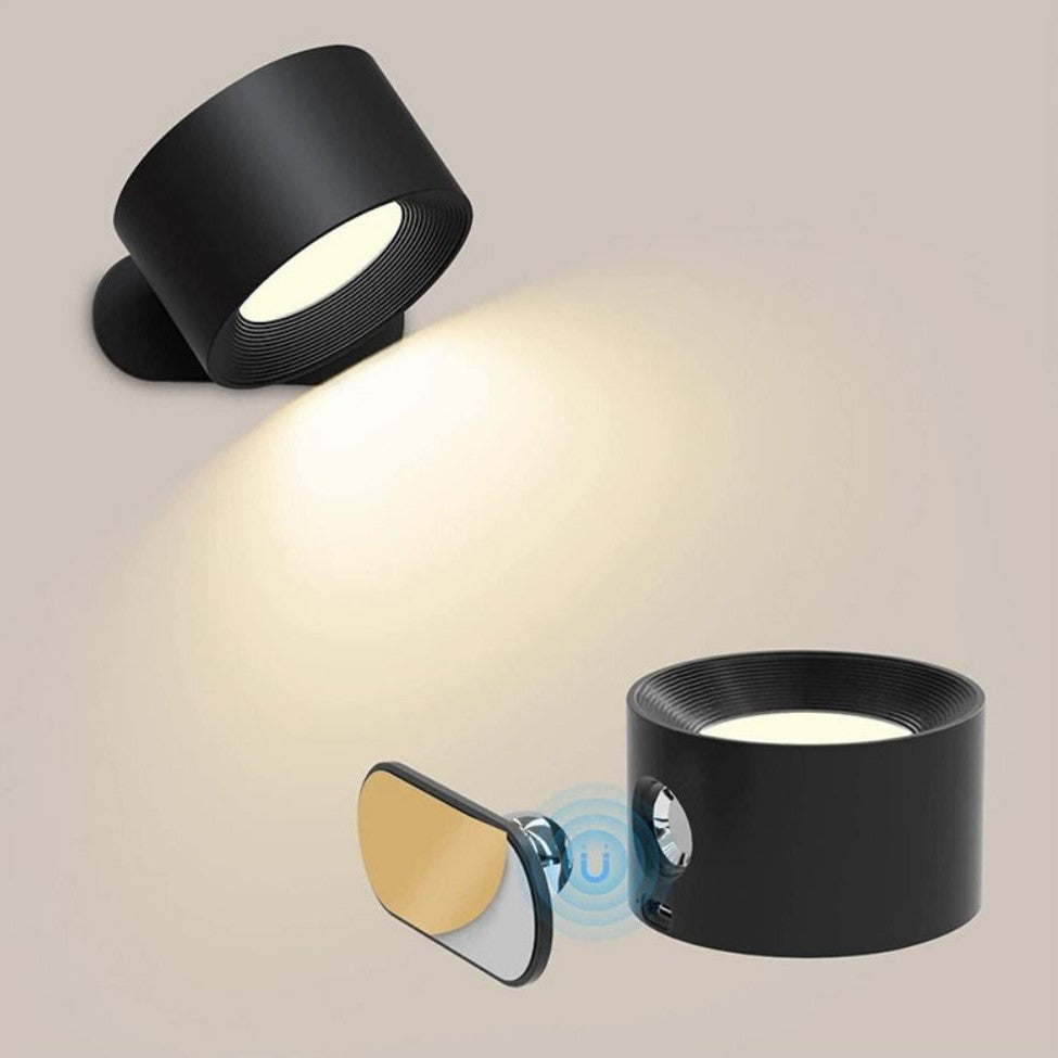 Wandleuchte kabellos verstellbar wiederaufladbar LED Lampe
