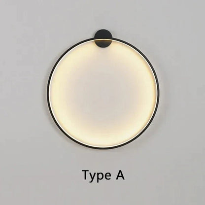Wall Light Modern Round Minimalist LED Design