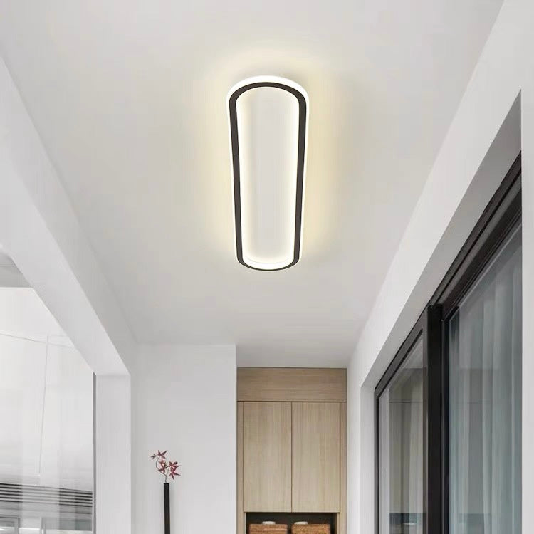 Sleek Minimalist Art Deco LED Ceiling Light Fixture for Modern Interiors – Stylish Illumination for Your Home Decor