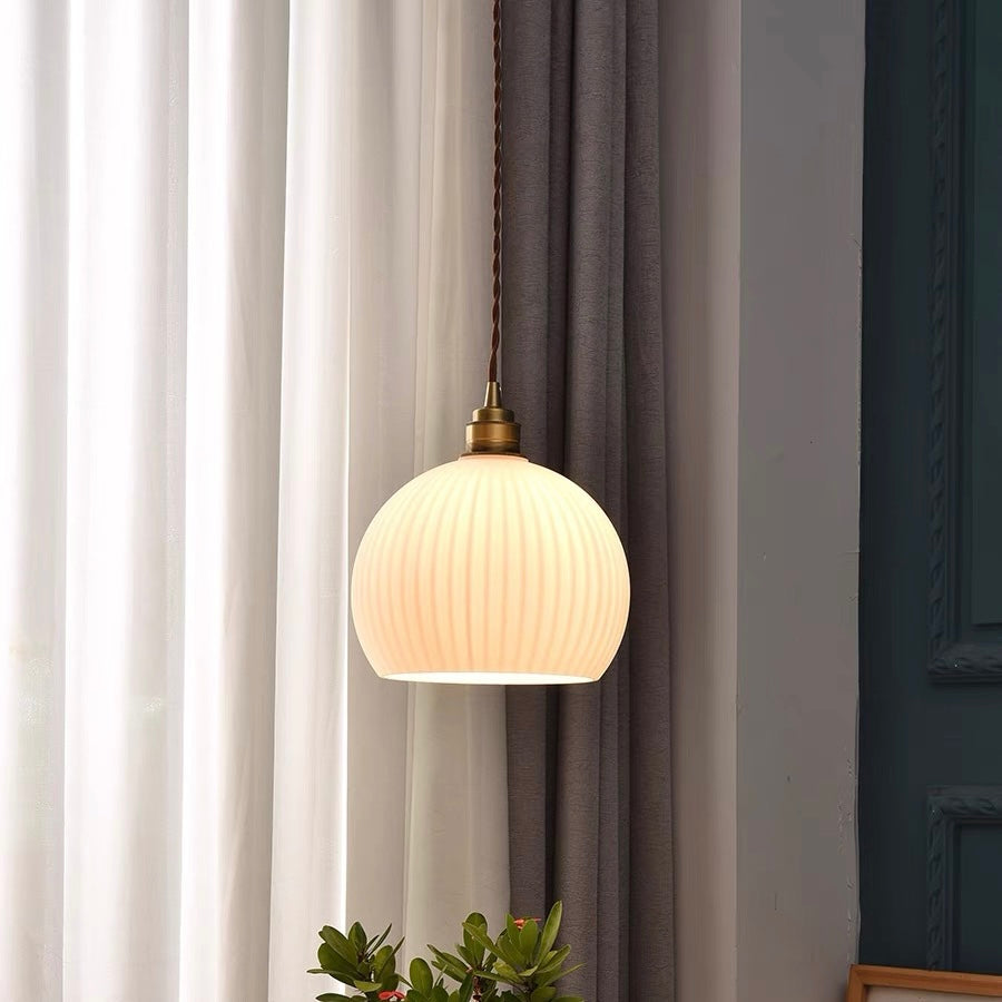 Contemporary Glass Pendant Light for Kitchen - Stylish Hanging Lamp to Illuminate Your Cooking Space with Elegance