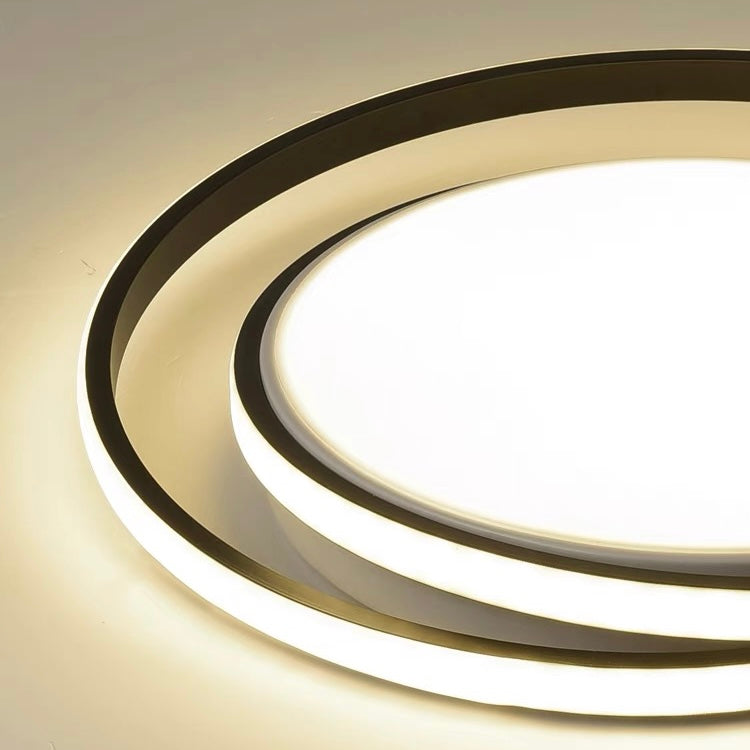 Sleek Minimalist LED Circular Ceiling Light - Modern Design for Elegant Home Illumination and Energy Efficiency