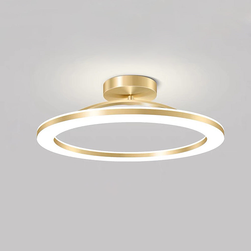 Elegant Gold LED Ceiling Lights for Living Room - Modern Lighting Fixtures for Stylish Home Décor and Ambiance