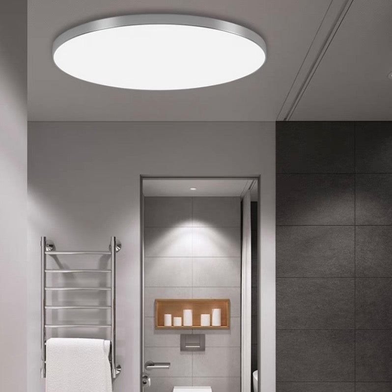 Sleek Minimalist Round LED Ceiling Light Fixture for Modern Home Interiors – Energy Efficient and Stylish Illumination