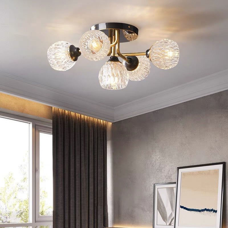 Elegant Copper Bedroom Ceiling Lights - Stylish Lighting Fixtures for a Warm and Inviting Atmosphere in Your Bedroom